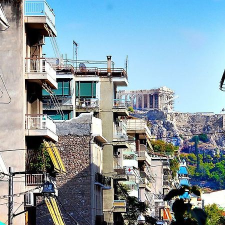 アテネUrban Art Experience With Acropolis Viewアパートメント エクステリア 写真