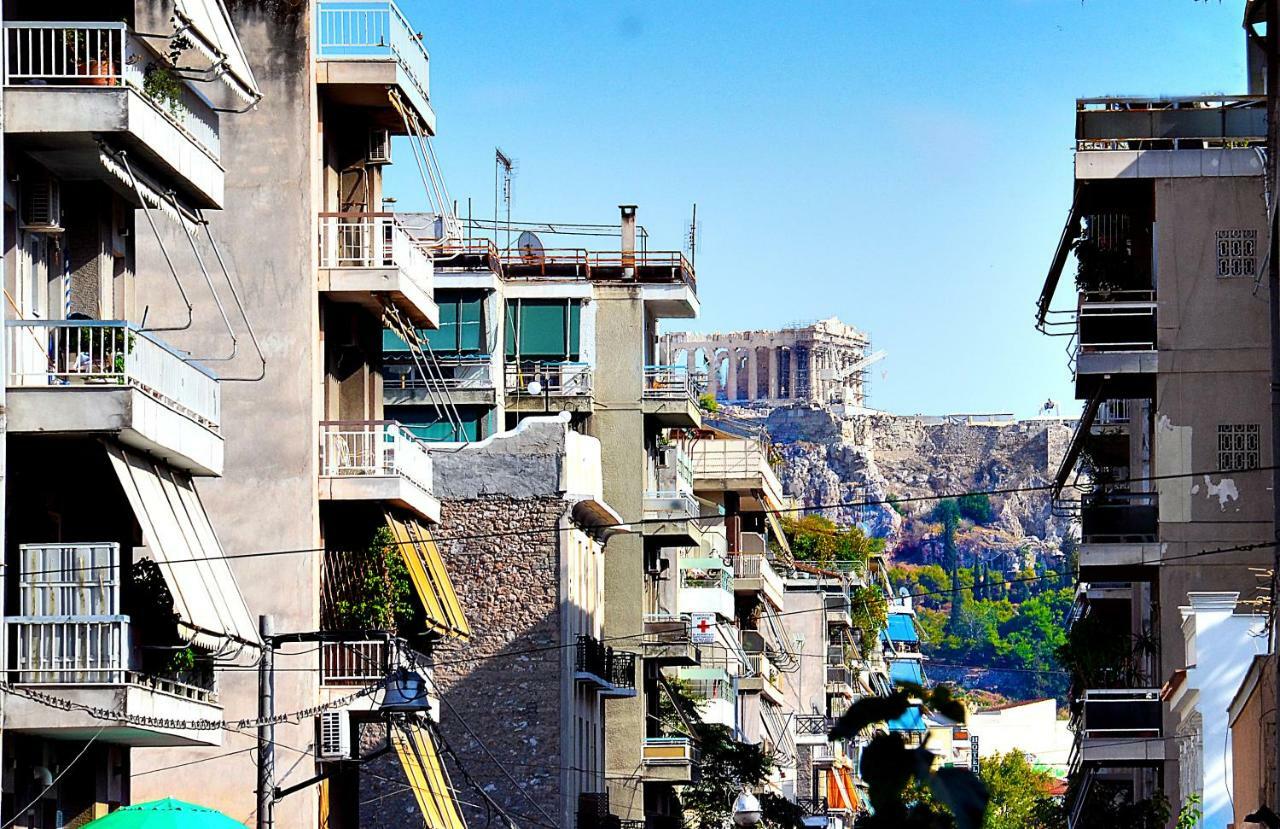 アテネUrban Art Experience With Acropolis Viewアパートメント エクステリア 写真
