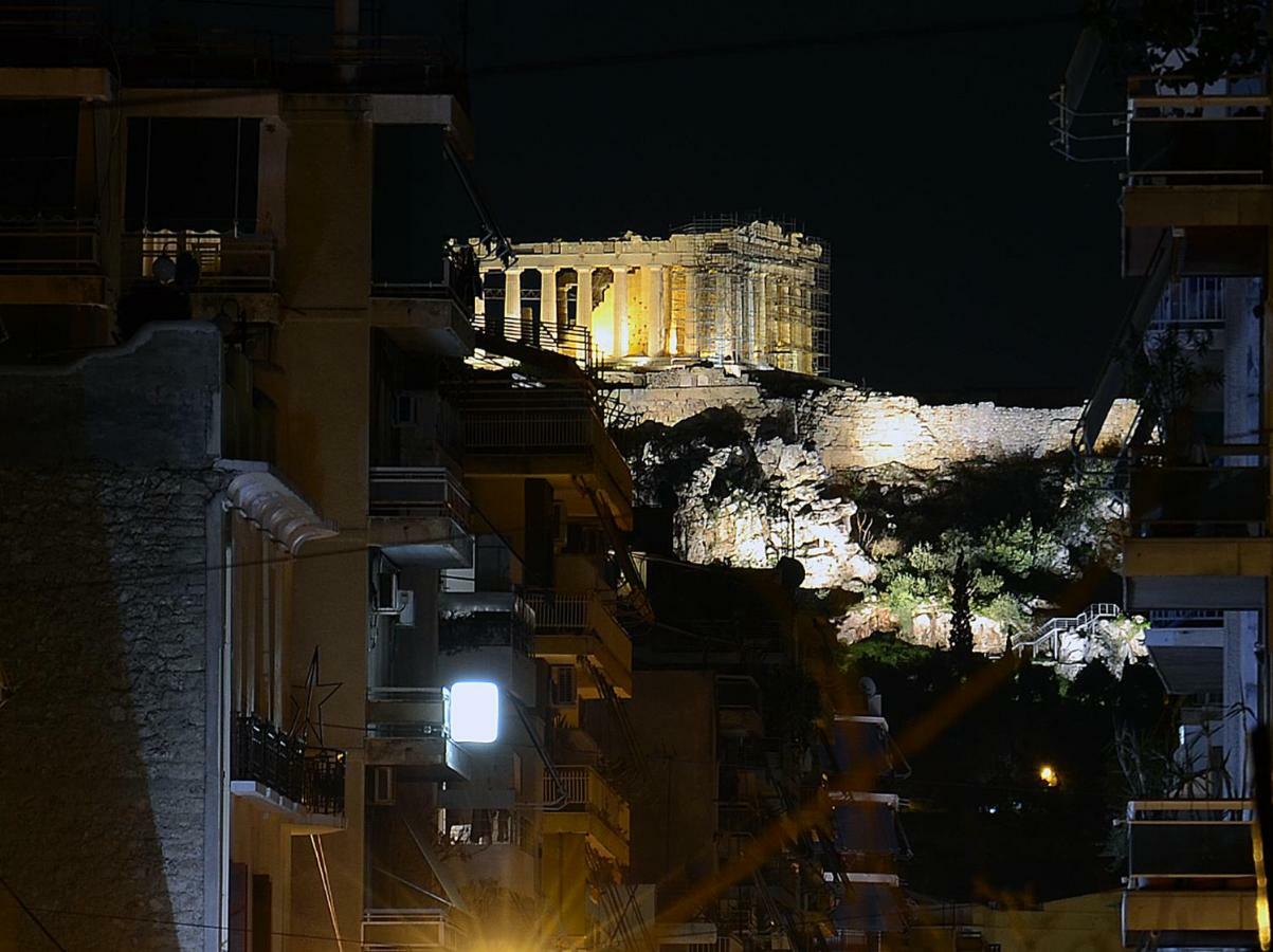 アテネUrban Art Experience With Acropolis Viewアパートメント エクステリア 写真